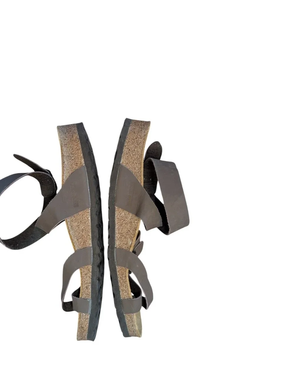 Birkenstock Yara Oiled Leather Ankle Strap Sandals toe loop Brown Size 42/ 11.5